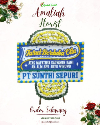 Papan Bunga Duka di Gedawang
