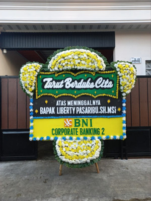 Papan Bunga Duka di Gedawang
