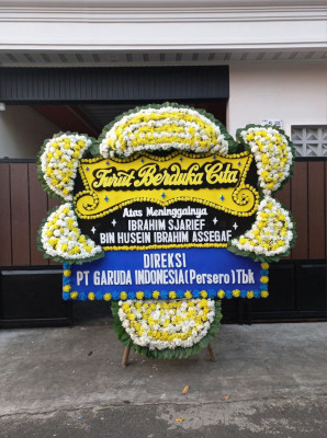 Papan Bunga Duka di Gedawang