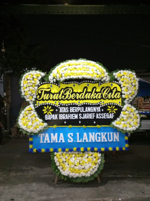 Papan Bunga Duka di Gedawang