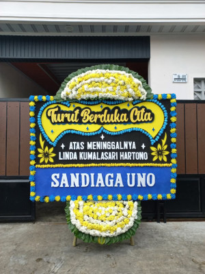 Papan Bunga Duka di Gedawang