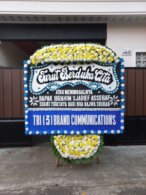 Papan Bunga Duka di Gedawang